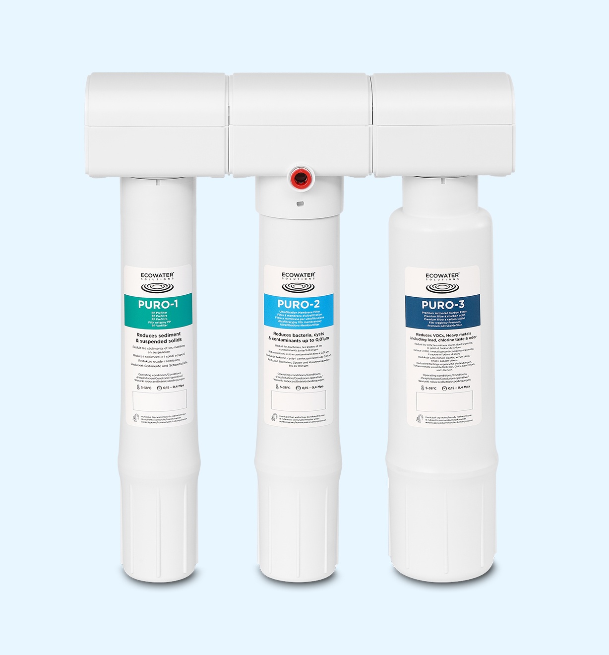PURO système d’ultrafiltration d’eau